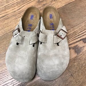 BIRKENSTOCK SUEDE LEATHER SHOES(new)